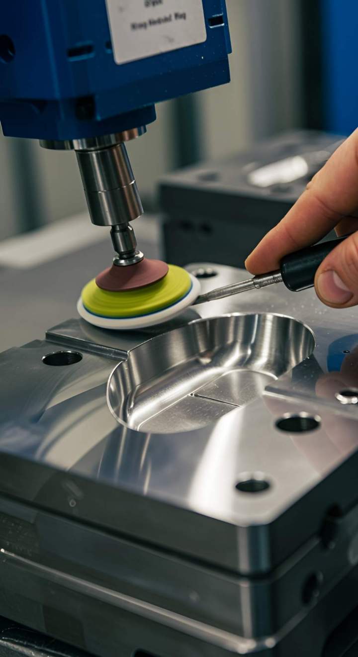 Finition de moules d'injection plastique