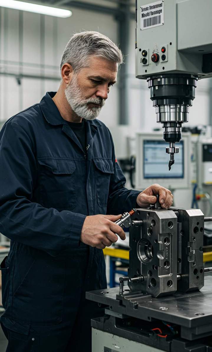 Tonnage d'un moule Oyonnax