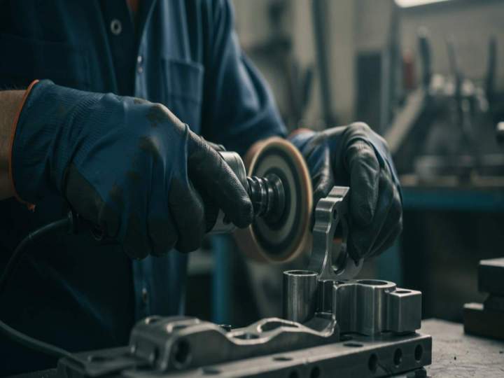 Polissage précis pour toutes les surfaces métalliques